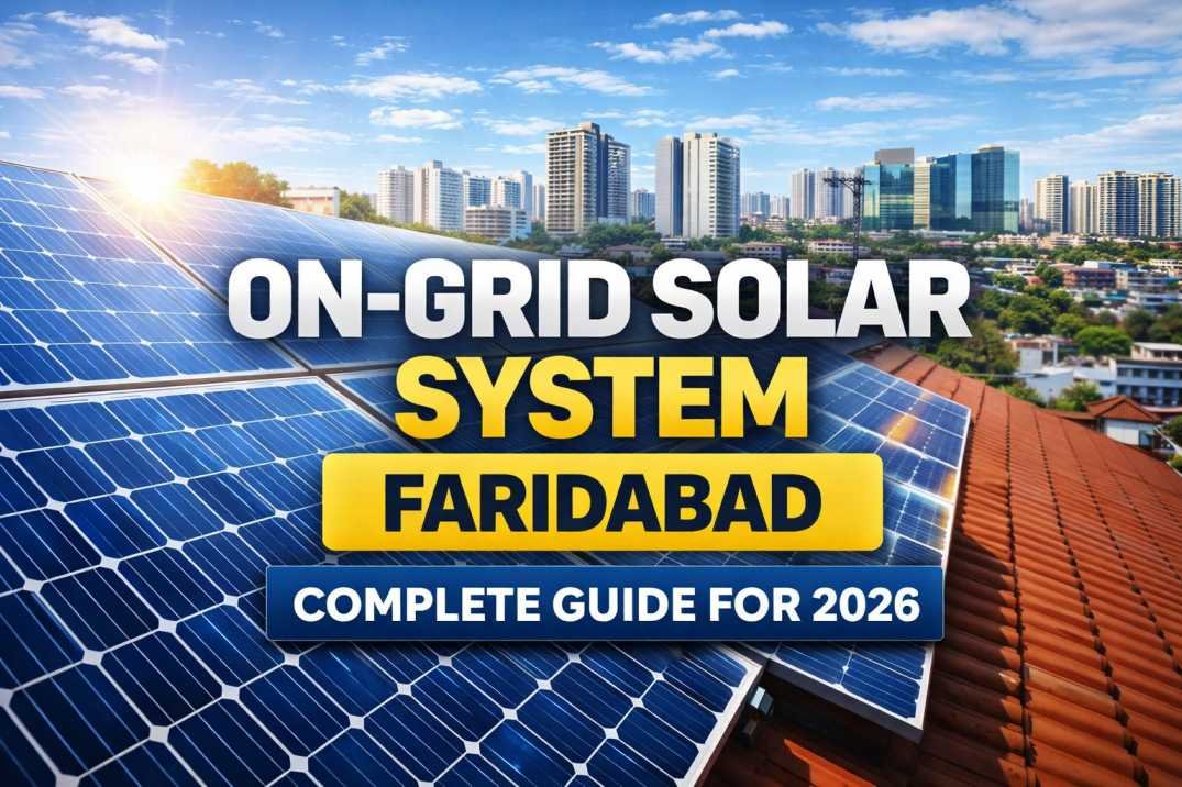 on grid solar system in Faridabad