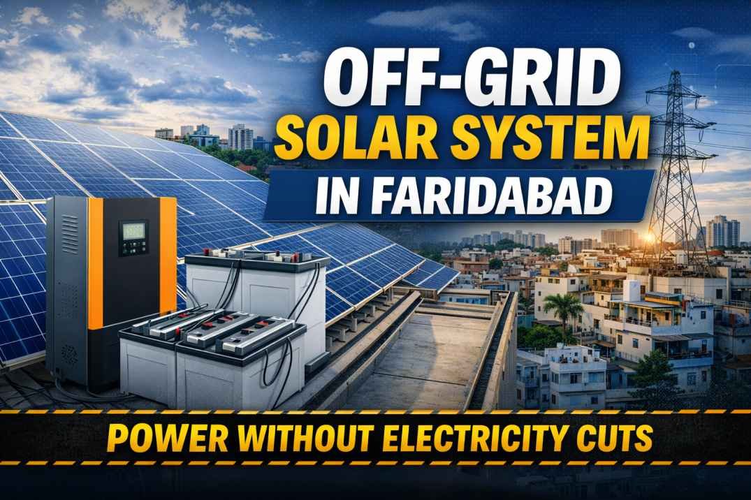 off grid solar system in Faridabad