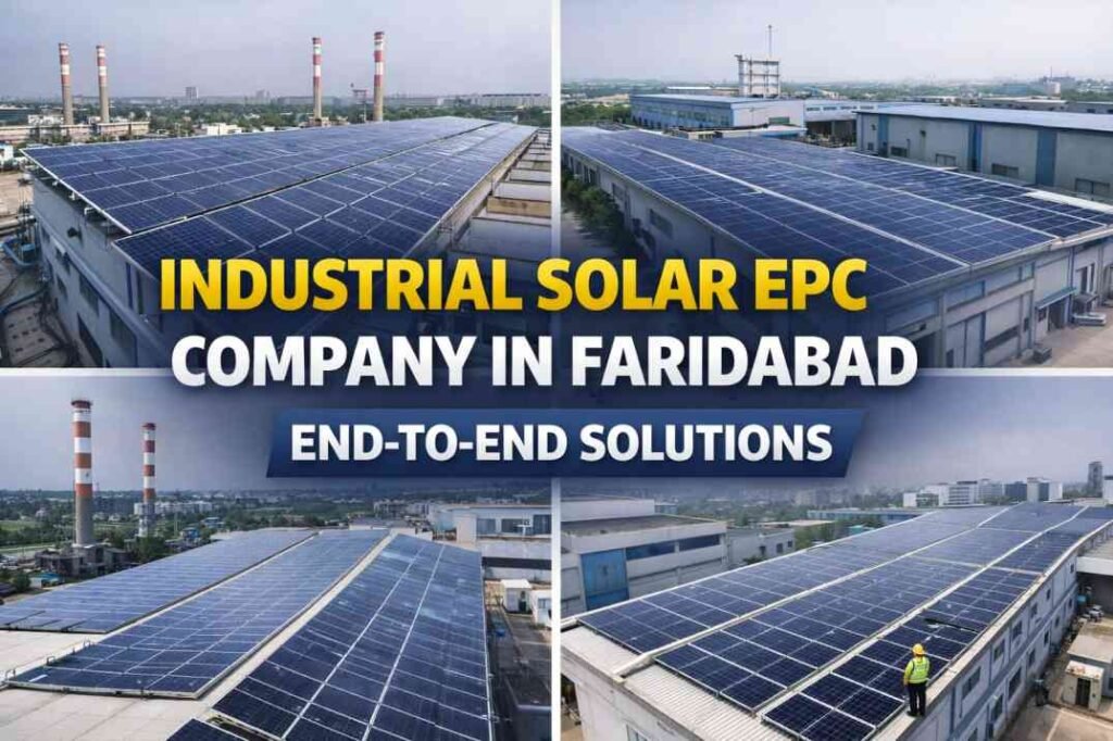 industrial solar EPC company in Faridabad