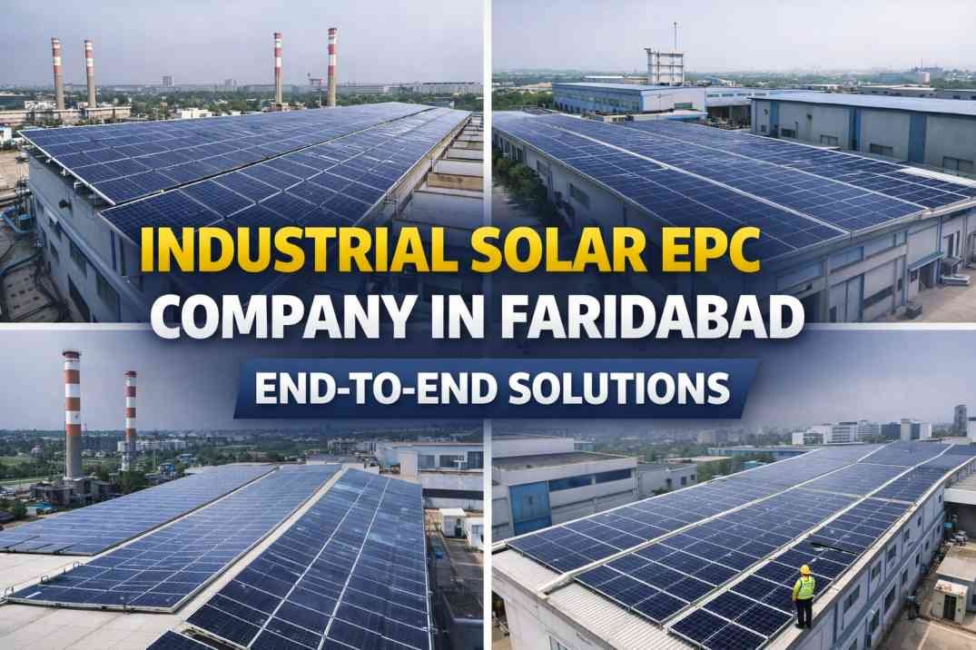 industrial solar EPC company in Faridabad
