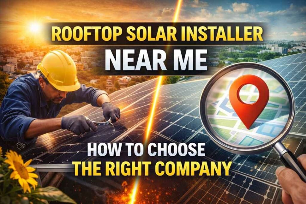 rooftop solar installer near me