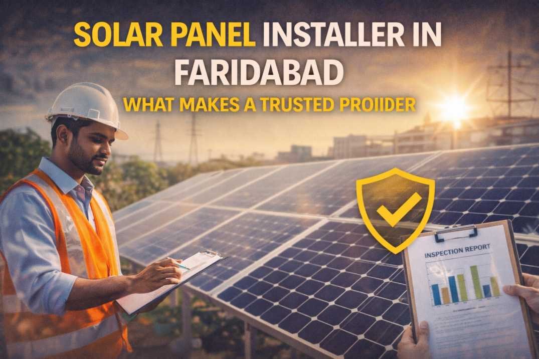 solar panel installer in Faridabad