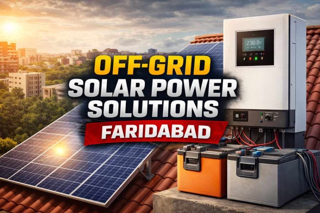 off grid solar power solutions Faridabad