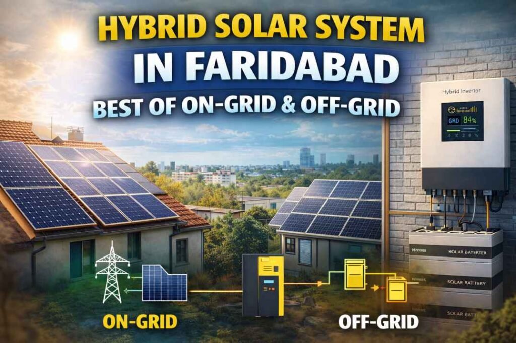 hybrid solar system in Faridabad