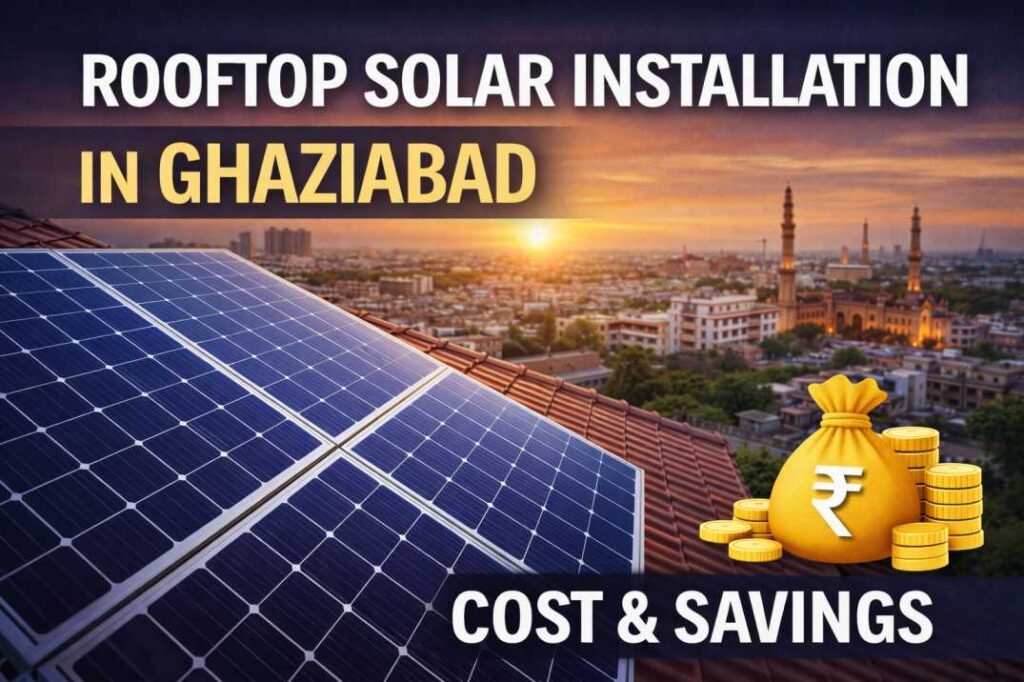 rooftop solar installation Ghaziabad