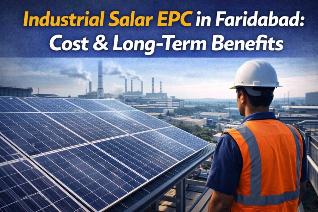 industrial solar EPC Faridabad