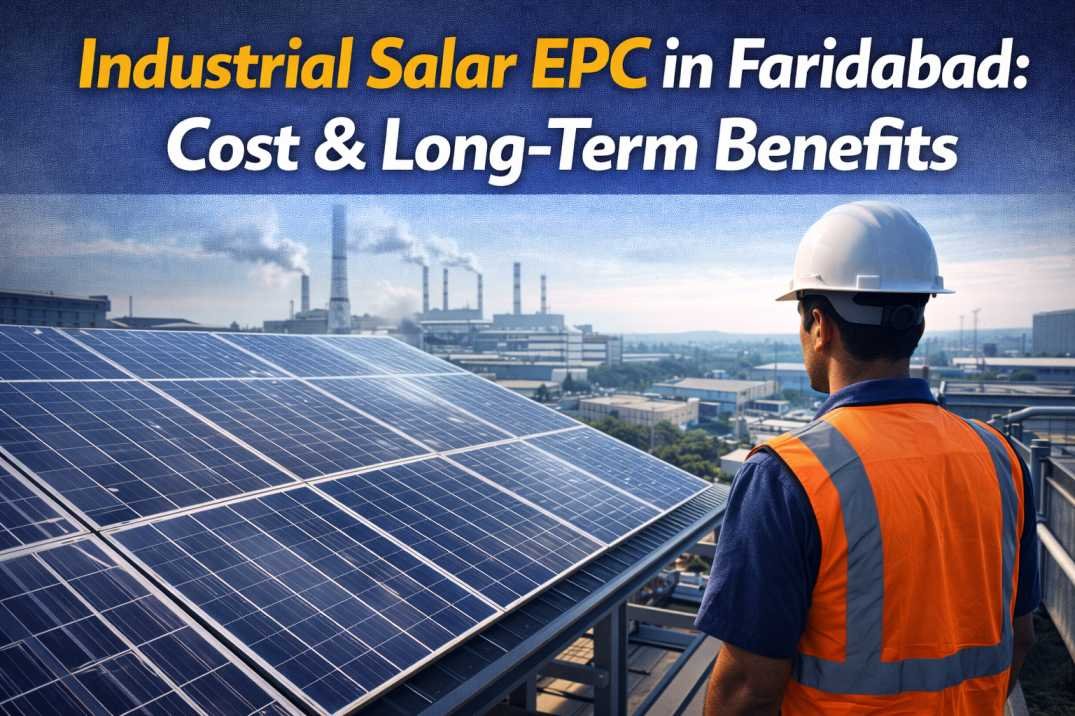 industrial solar EPC Faridabad