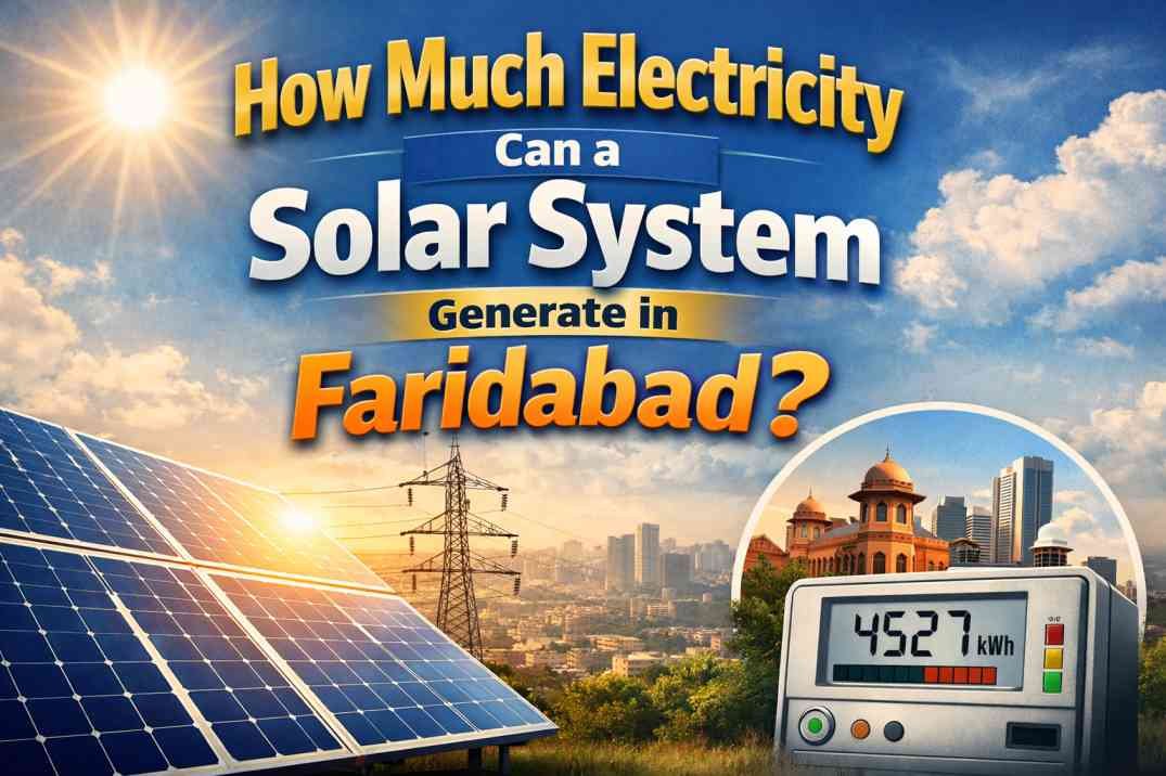 solar power generation in Faridabad