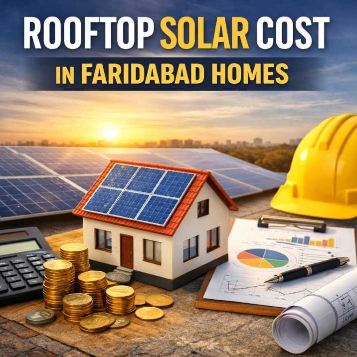 rooftop solar cost in Faridabad