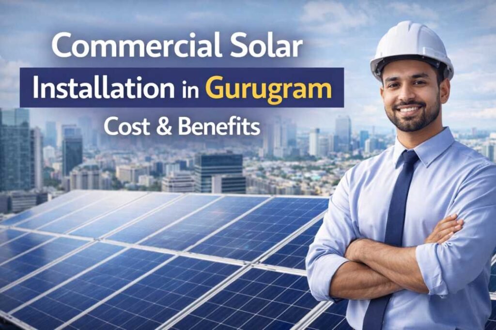 commercial solar installation Gurugram