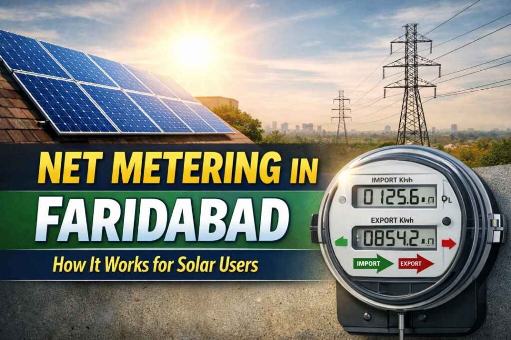 net metering in Faridabad