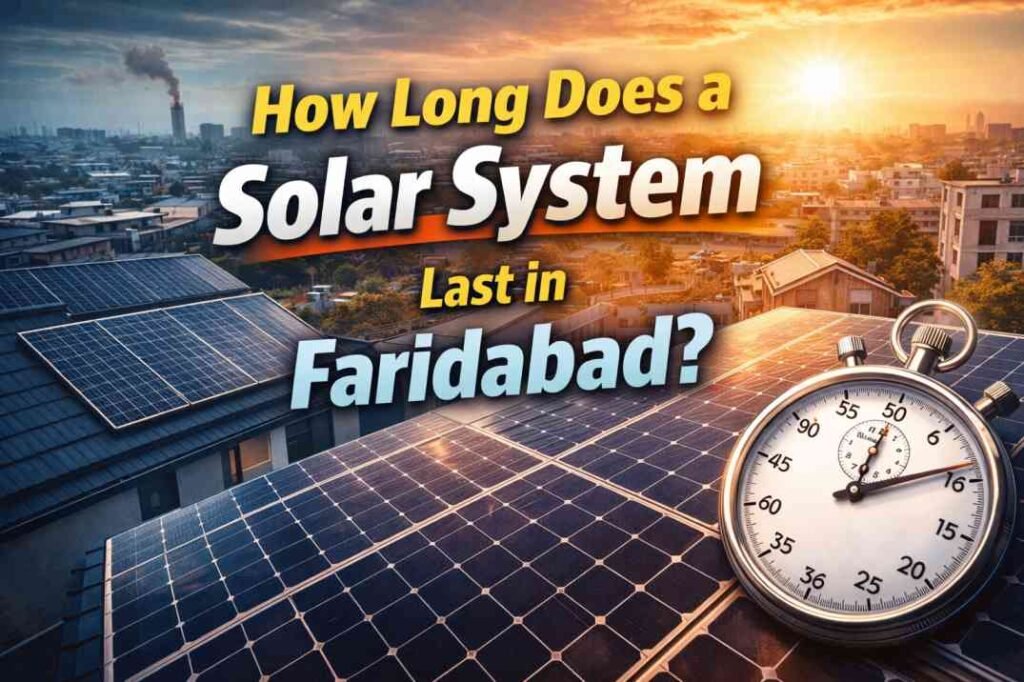 solar panel lifespan in Faridabad