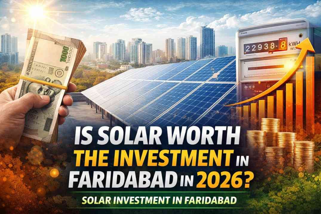 Is Solar Worth the Investment in Faridabad in 2026?