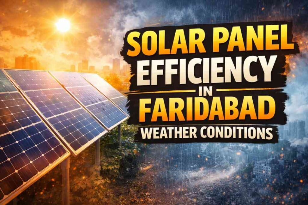 solar panel efficiency in Faridabad